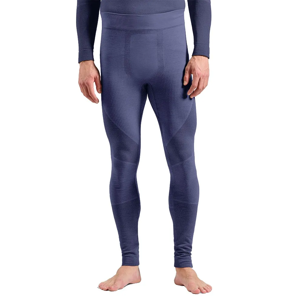 Odlo Seamless Performance Wool Basislaagbroek Blauw