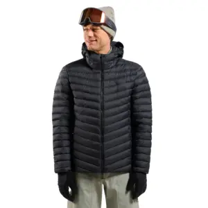 Odlo X-alp Packable Down Jas Zwart