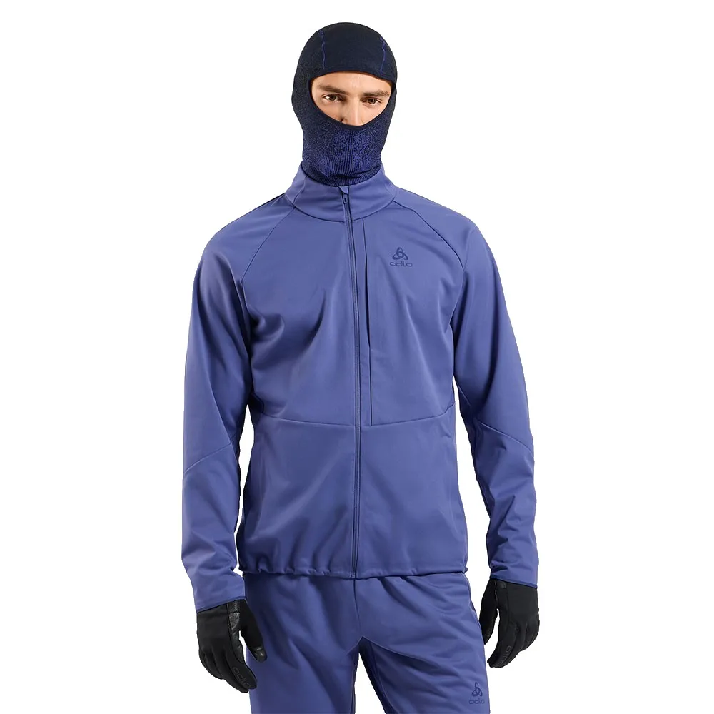Odlo Zeroweight Elite Windproof Jas Blauw