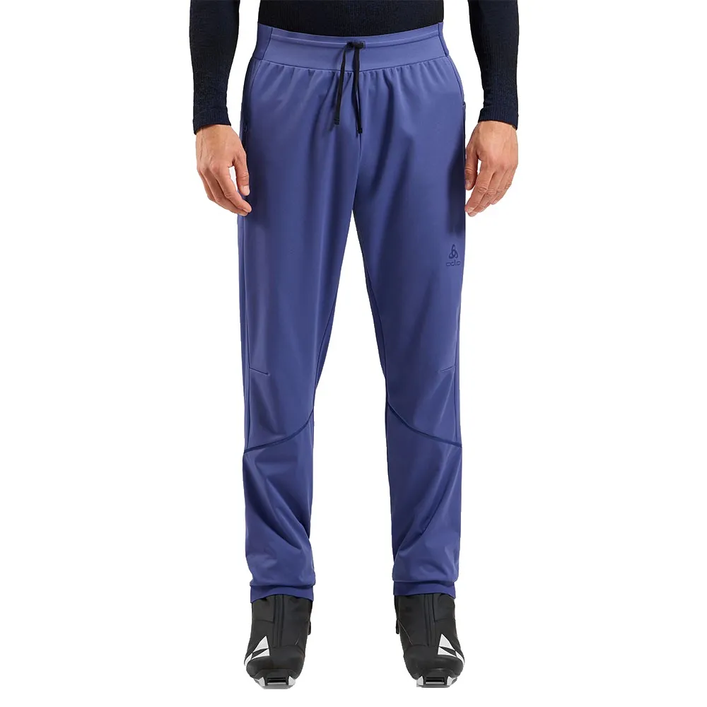 Odlo Zeroweight Elite Windproof Broek Blauw