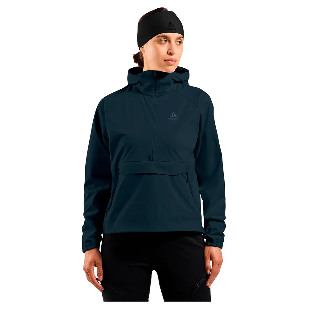 Odlo Zeroweight Pro Windproof Jas Dark Sapphire