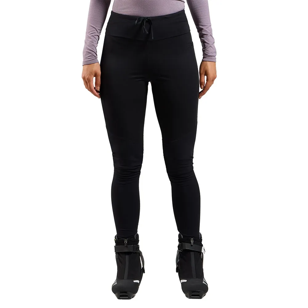 Odlo Zeroweight Pro Windproof Warm Leggings Zwart
