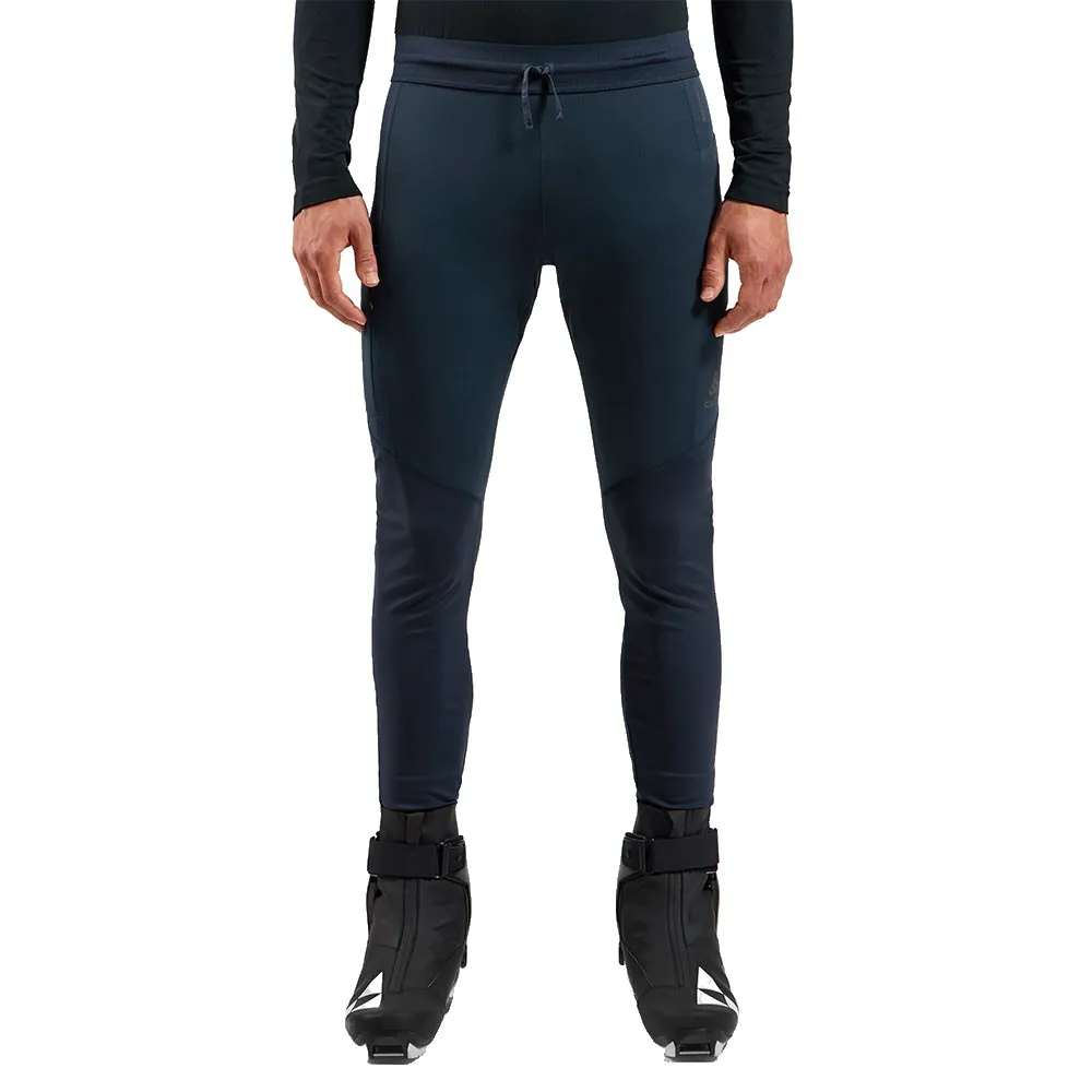 Odlo Zeroweight Pro Windproof Warm Leggings Dark Sapphire