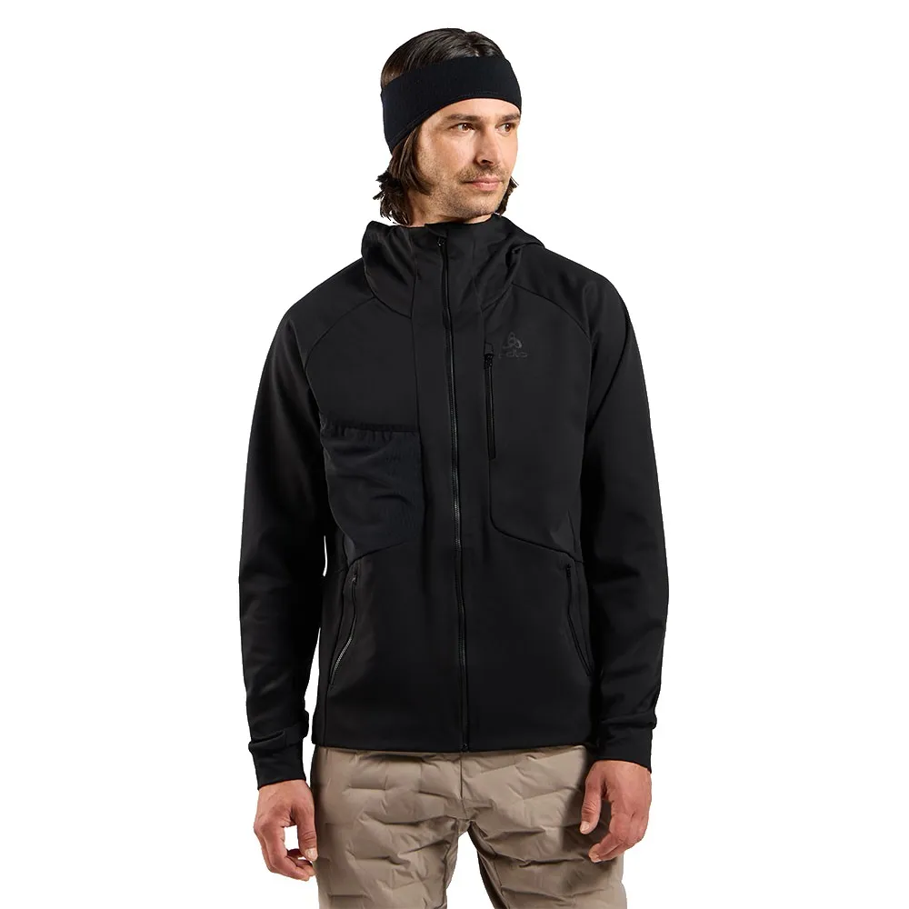 Odlo Zeroweight Windproof X Warm Jas Zwart