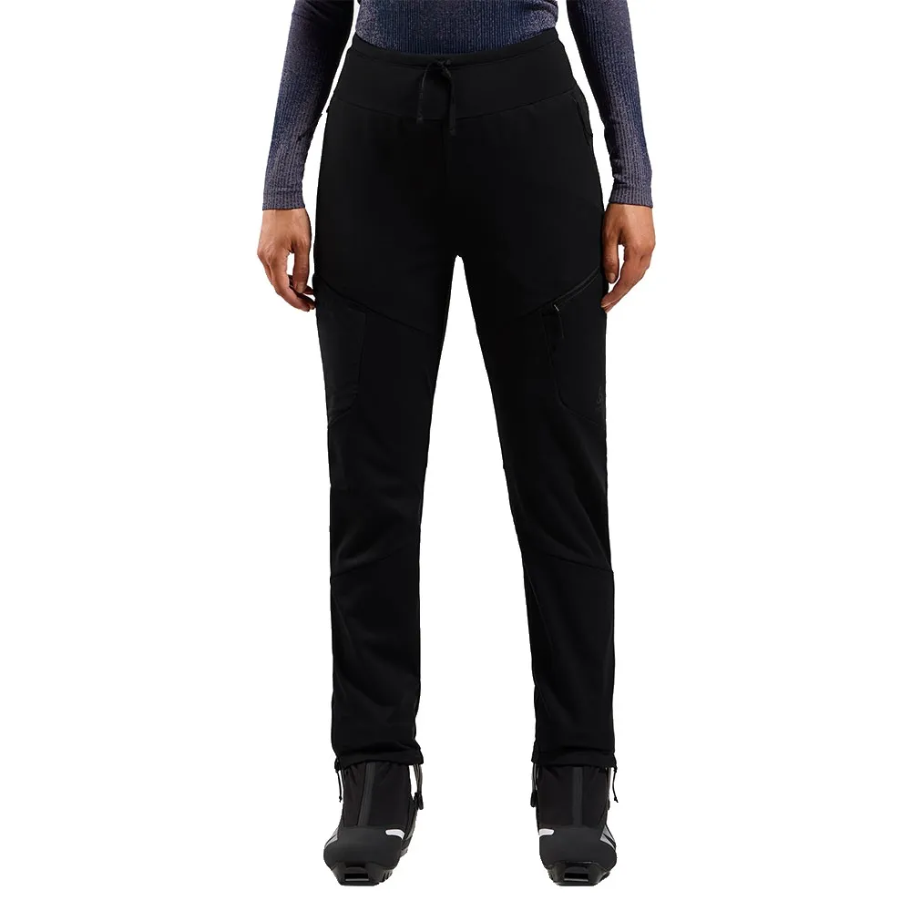 Odlo Zeroweight Windproof X Warm Broek Zwart