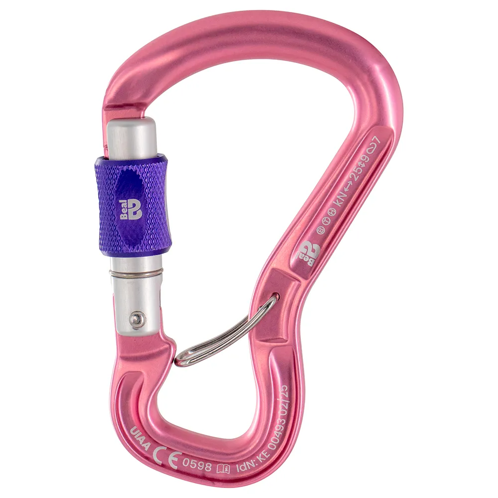 Beal Orient Express Karabijnhaak Roze