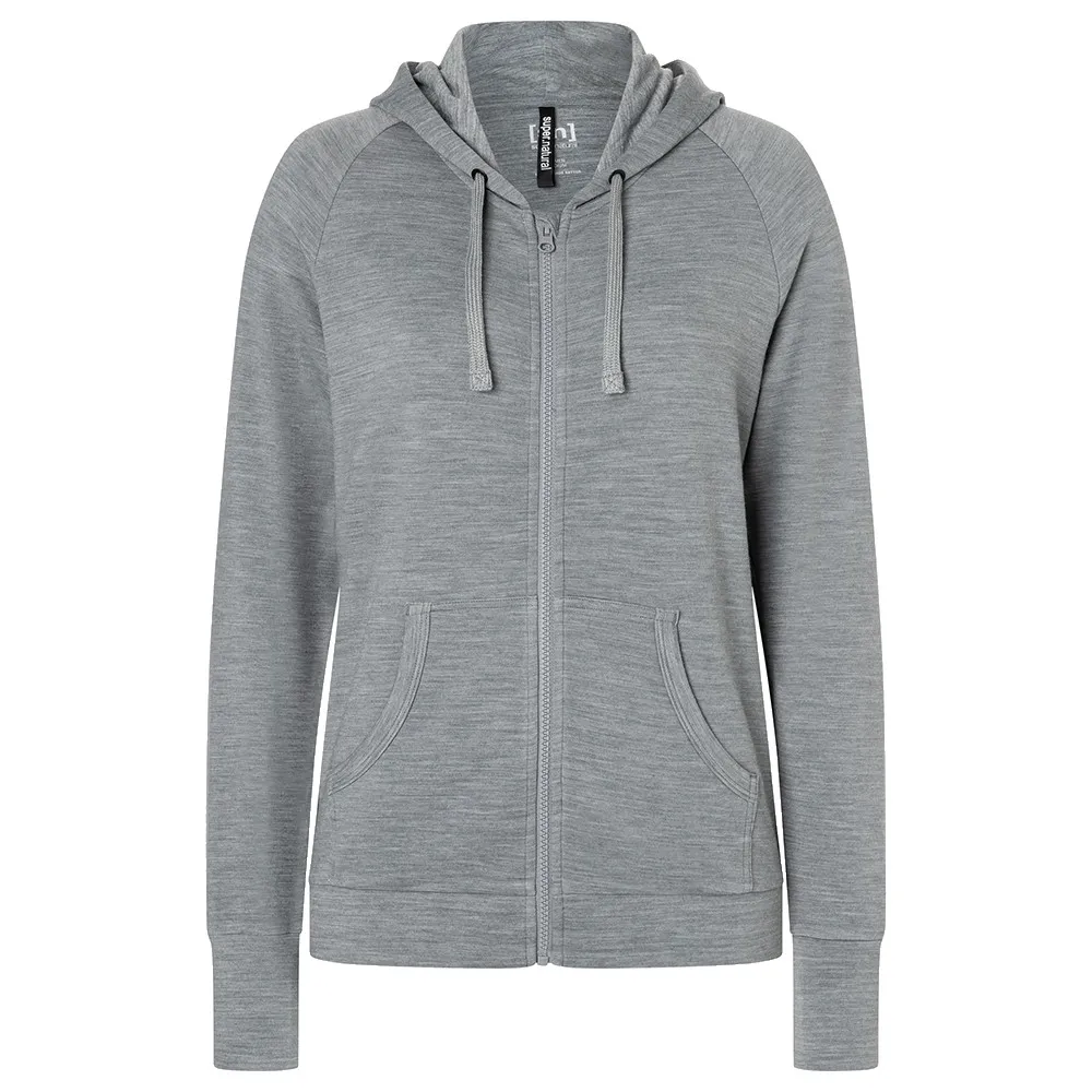 Super.natural Everyday Sweatshirt Met Rits Grijs