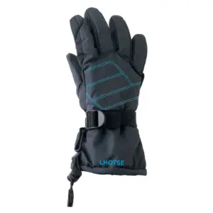 Lhotse Zwar Kid Handschoenen Antraciet