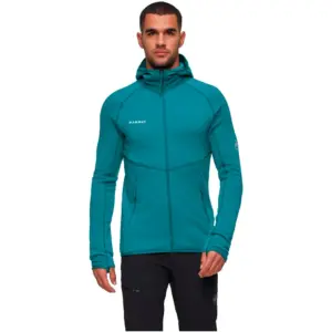 Mammut Aconcagua Fleece Met Volledige Rits Turquoise