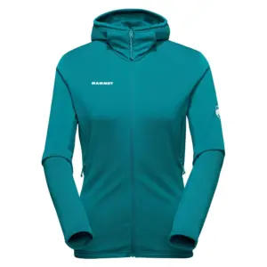 Mammut Aconcagua Light Fleece Met Volledige Rits Turquoise