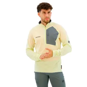 Mammut Aenergy Light Fleece Met Halve Rits Sulai / Strata