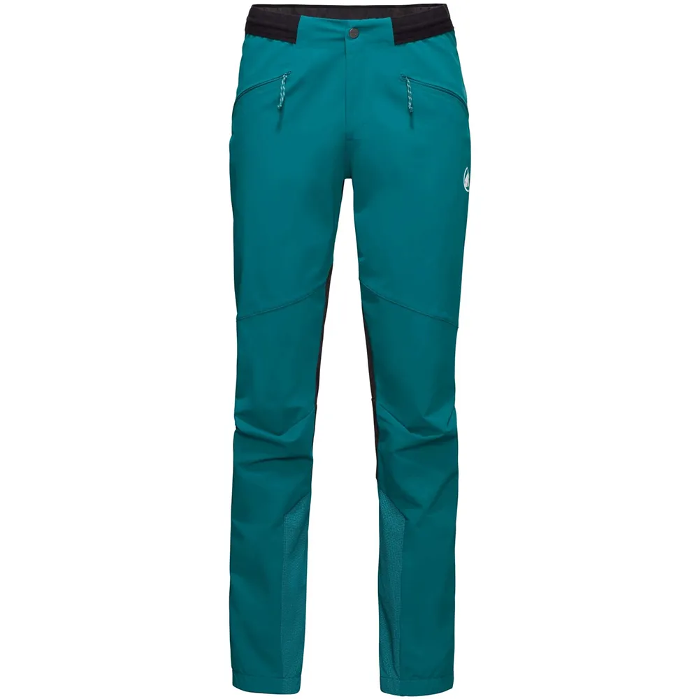 Mammut Aenergy Softshell Hybrid Broek Turquoise