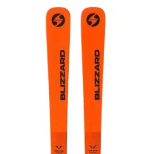 Blizzard Firebird Gs Jr-racing Flat+plate Junior Alpin Skispakket Oranje
