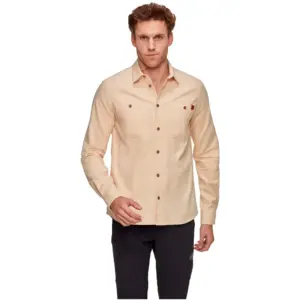Mammut Alvra Undyed Overhemd Met Lange Mouwen Bruin