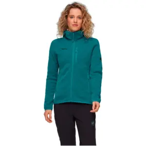Mammut Arctic Iv Fleece Met Volledige Rits Turquoise