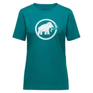 Mammut Core Classic T-shirt Met Korte Mouwen Turquoise