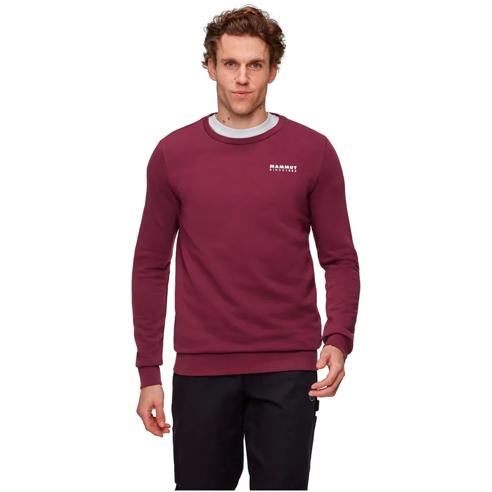 Mammut Core Crew Neck 1862 Sweatshirt Vin