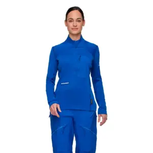 Mammut Eiger Nordwand Advanced Fl Sweatshirt Met Halve Rits Blauw