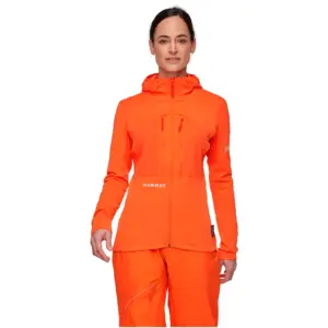 Mammut Eiger Nordwand Advanced Fleece Met Volledige Rits Oranje