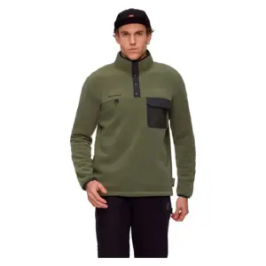 Mammut Hybrid Pull Fleece Dark Marsh