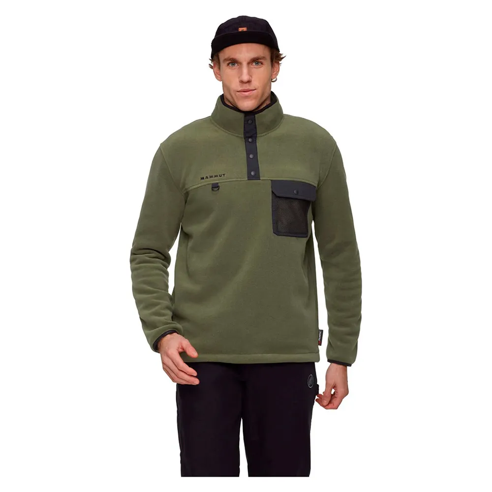 Mammut Hybrid Pull Fleece Dark Marsh