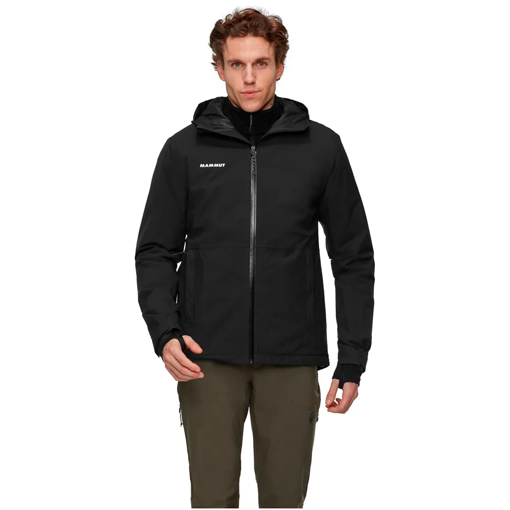 Mammut Linard Hardshell Thermo Jas Zwart