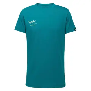 Mammut Massone Together T-shirt Met Korte Mouwen Turquoise