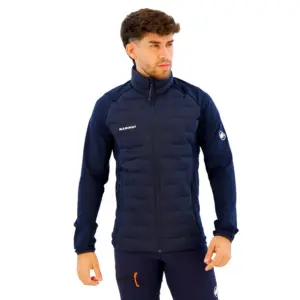 Mammut Sender Insulated Hybrid Jas Blauw