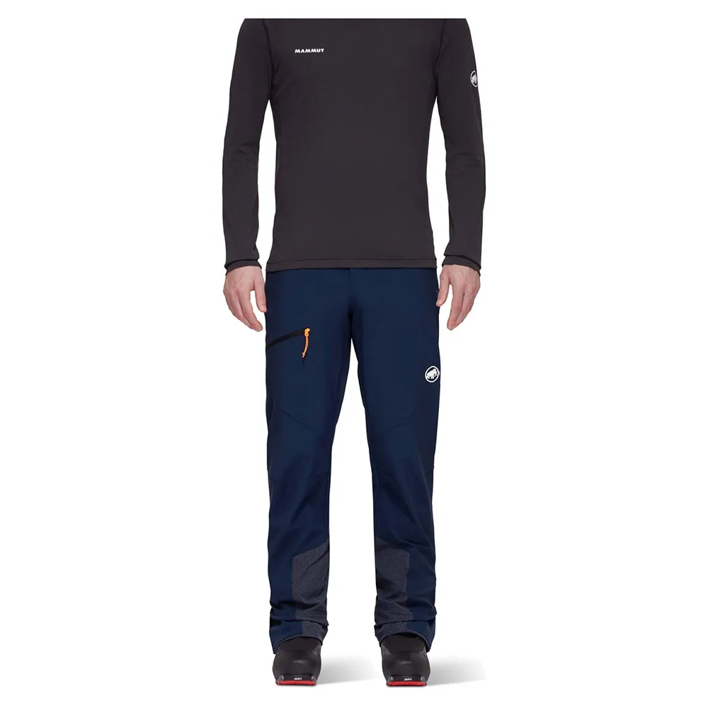 Mammut Taiss Guide Softshell Broek Blauw