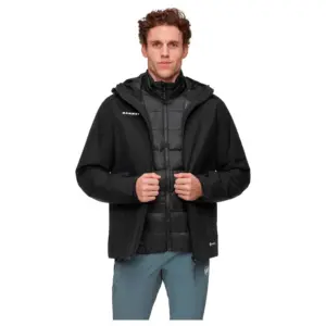 Mammut Treeline 3in1 Hardshell Gore-tex® Jas Zwart