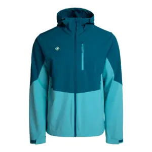 Izas Acacia Softshelljack Blauw