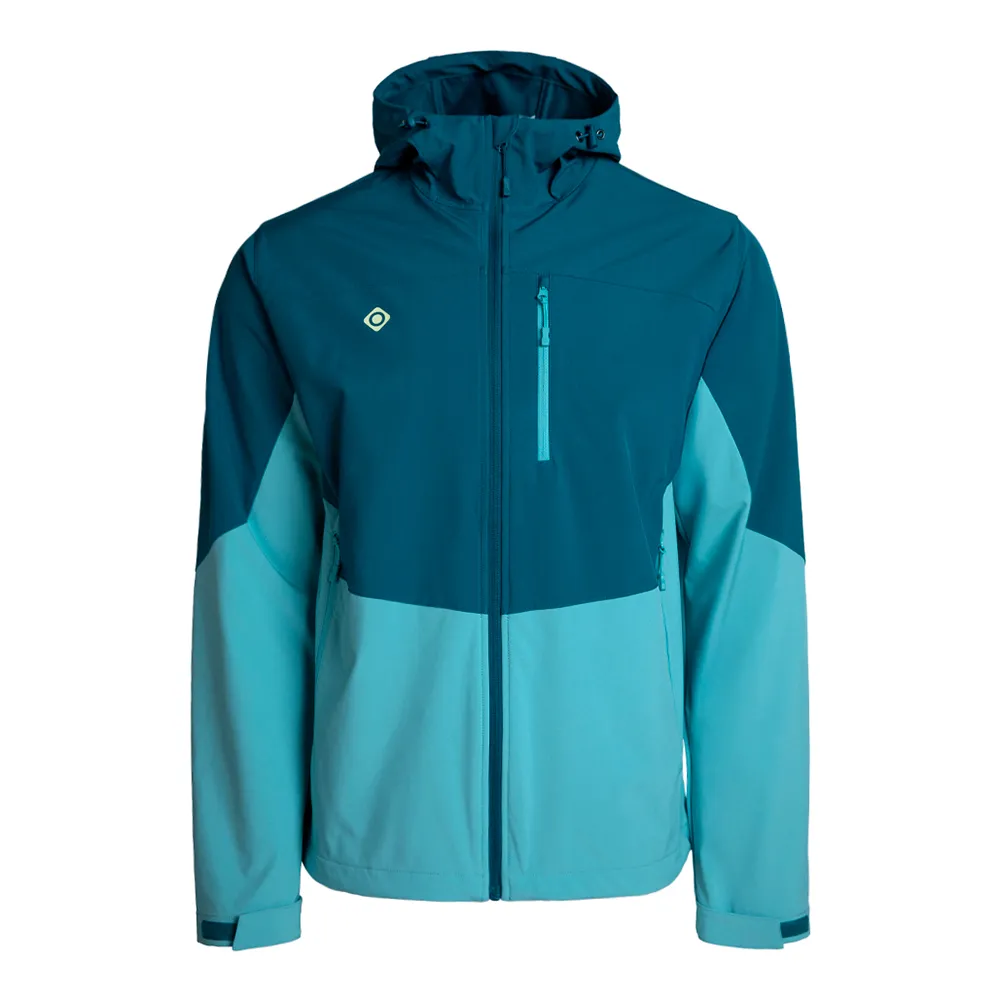 Izas Acacia Softshelljack Blauw