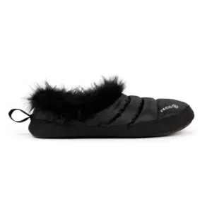 Izas Sasal Pelo Pantoffels Zwart