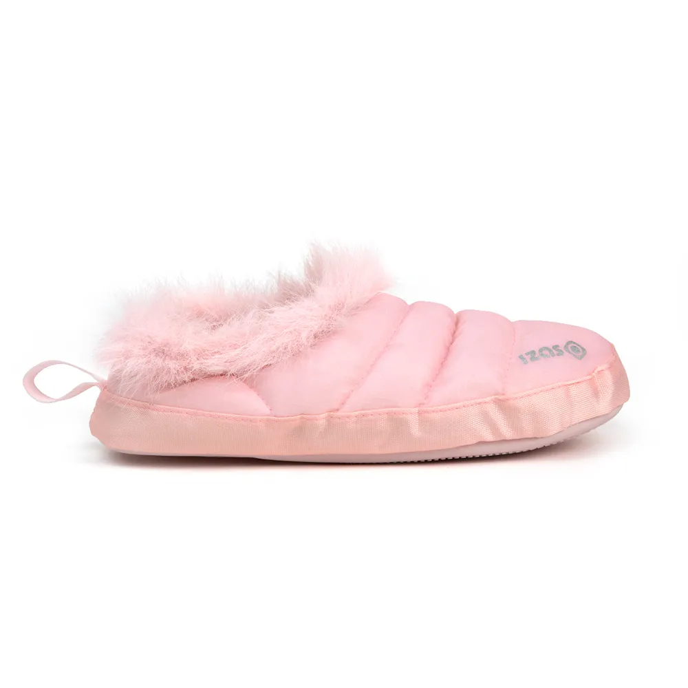 Izas Sasal Pelo Pantoffels Roze