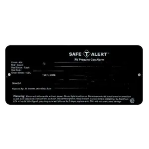 Safe T Alert Inbouw Gasalarm Met Haak Zwart