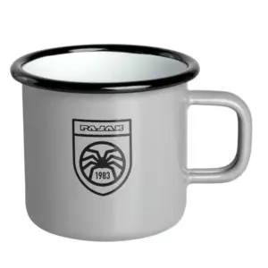 Pajak Enamel 350ml Mok Grijs