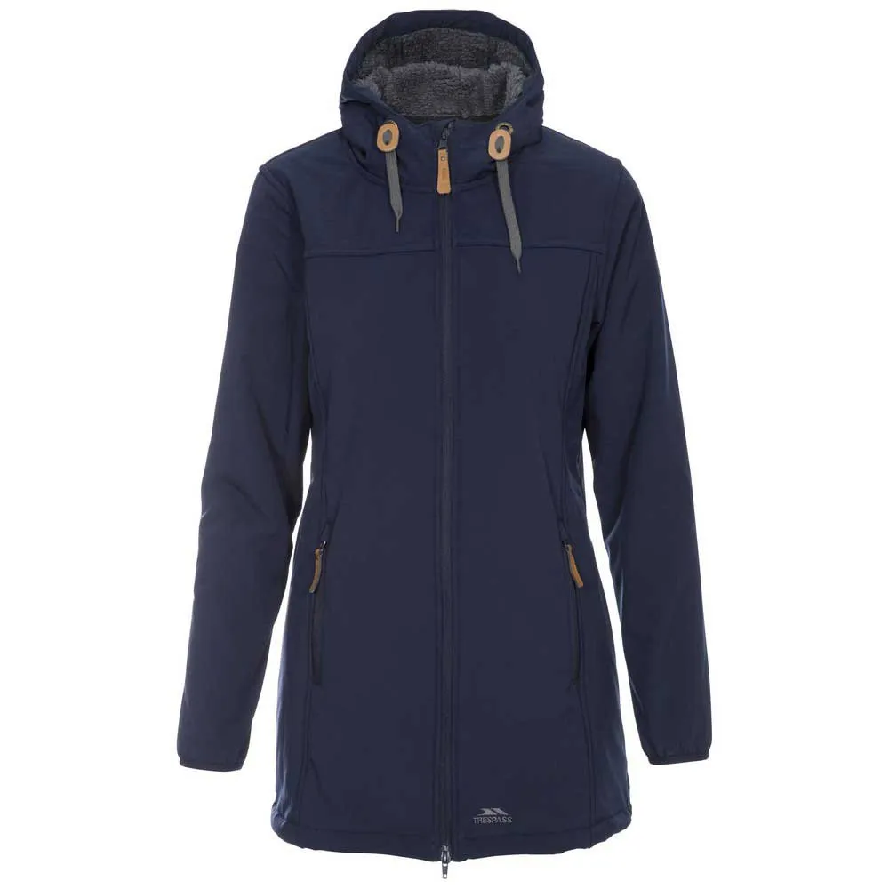 Trespass Kristen Softshelljack Blauw