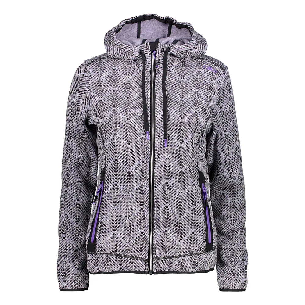 Cmp 39h0976 Fleece Met Kap Iris / B.co / Antrac