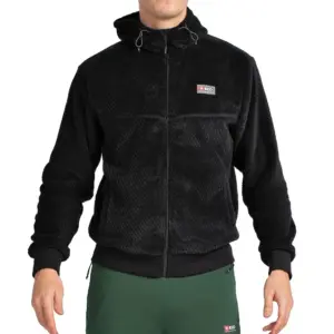 +8000 Eivor Fleece Met Volledige Rits Zwart
