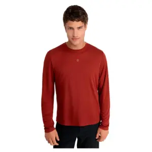 Siroko Reserve Maroon T-shirt Met Lange Mouwen Rood