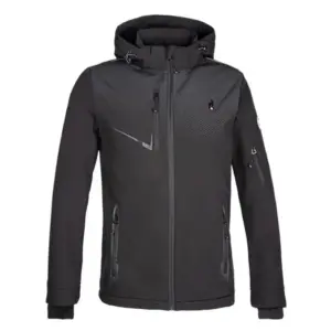 Aulp Nevim Softshelljack Zwart