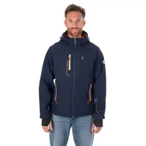 Aulp Nevim Softshelljack Marineblauw