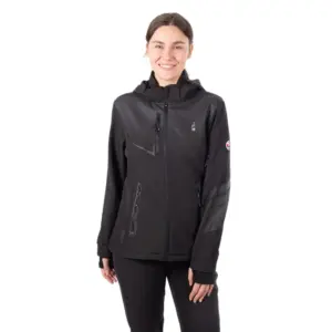 Aulp Nelka Softshelljack Zwart
