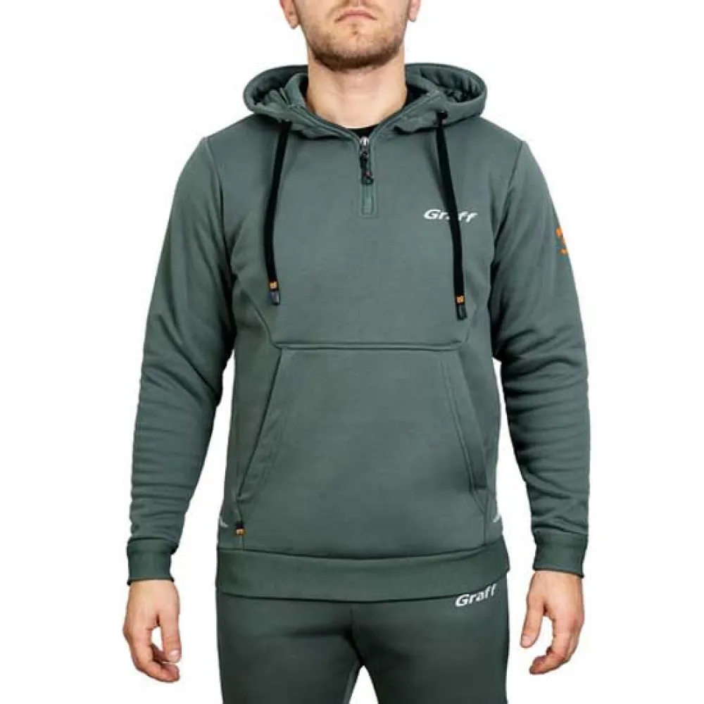 Graff 232-bl Hoodie Groen