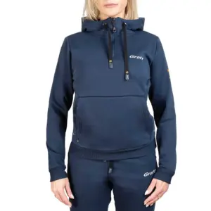 Graff 232-bl-3-d Hoodie Blauw