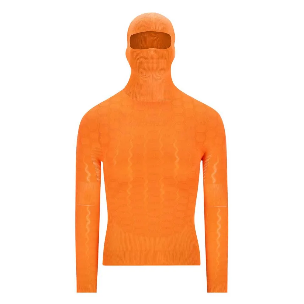 Q36.5 5 Lange Mouwen Basislaag Oranje