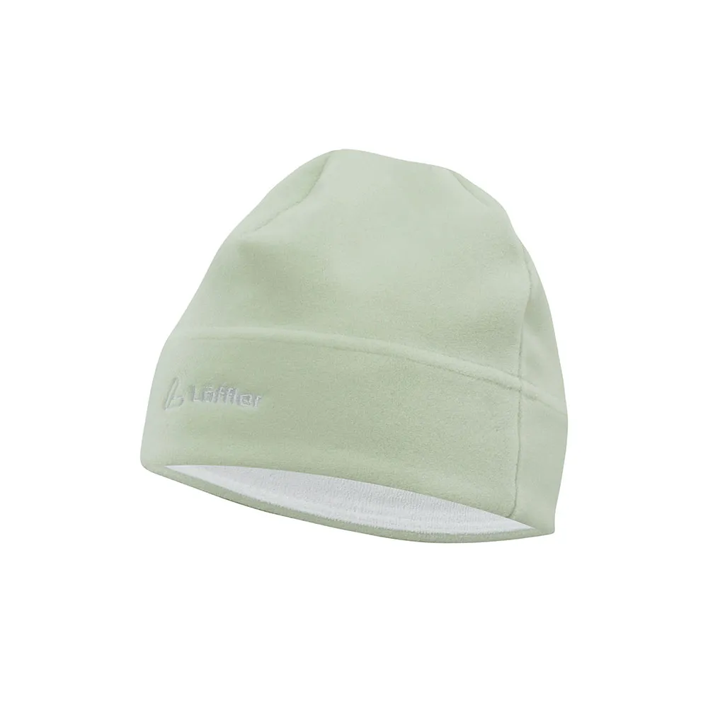 Loeffler Fleece Muts Wit