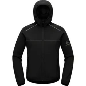 Loeffler Fleece Met Volledige Rits Zwart