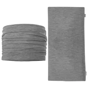 Loeffler Multifunctional Merino Nekwarmer Grijs