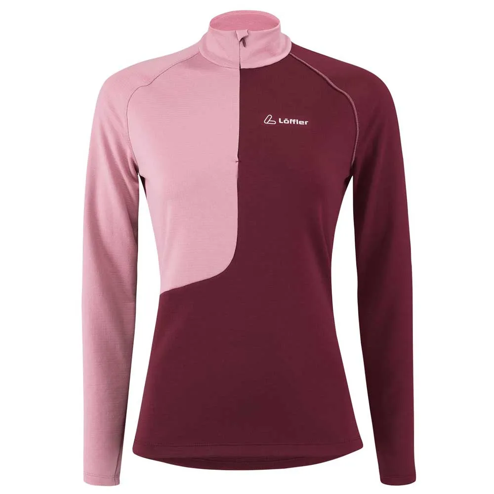 Loeffler Tech-merino Sweatshirt Paars